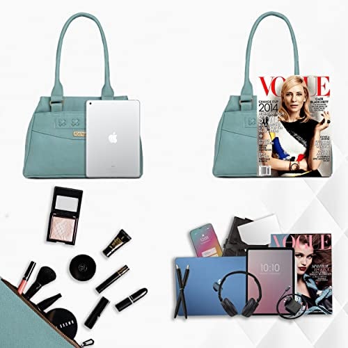 Fostelo Women's Kanye Nest Satchel Tote Handbag for Women | Ladies Purse | Stylish Shoulder Bag | Gift For Women | Grey - Image 4