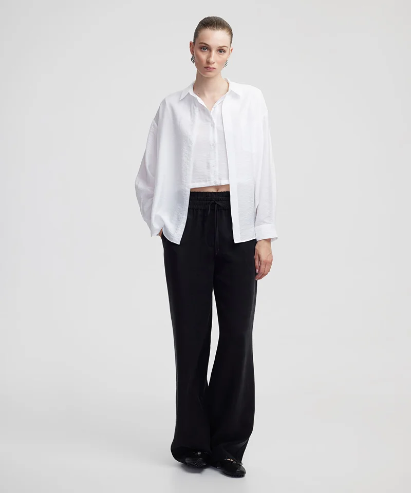 Ipekyol Wide-Leg Trousers With Double Waistband