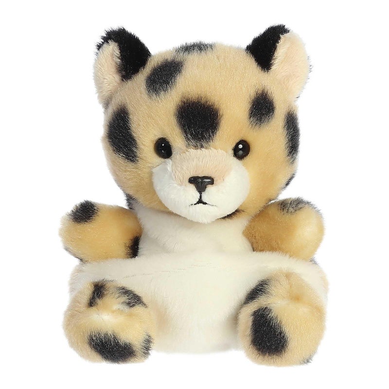 Aurora Adorable Palm Pals Chutney Cheetah Stuffed Animal Fun Collectible Plush for Kids and Adult Collectors Perfect for Decorating Rooms and Birthday Gifts Yellow 5 Inches - Image 2