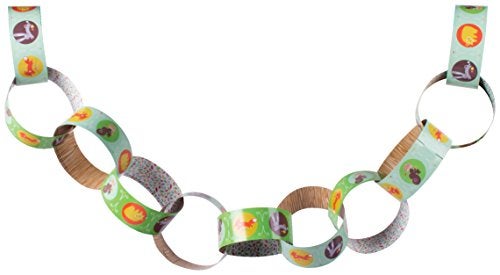 Party Partners Paper Chain Party Decoration, Forest Friends - Image 5