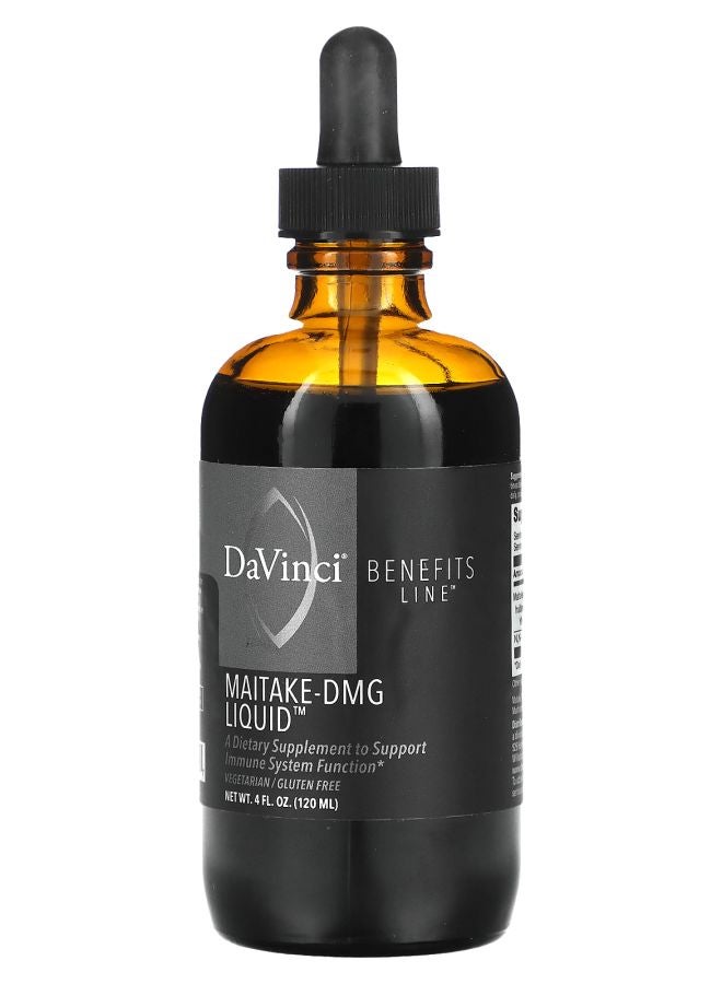 DaVinci Laboratories of Vermont Benefits Line Maitake-DMG Liquid 4 fl oz (120 ml)