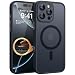 CANSHN Magnetic Camera Control Compatible with iPhone 16 Pro Case Full Camera Protection Compatible with Magsafe Translucent Matte Shockproof Protective Phone Cover 63 Inch Black - Image 2