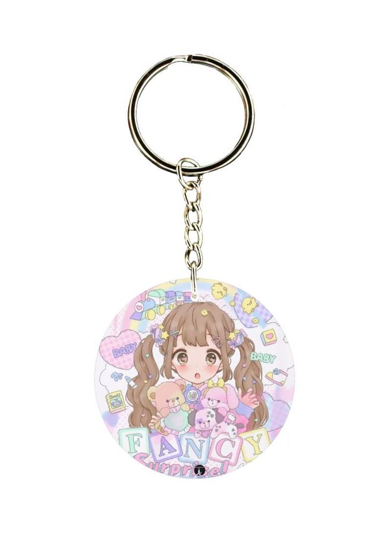 RKN Cartoon Printed Keychain