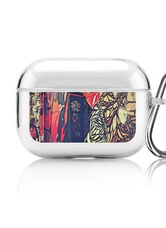 Stylizedd Classic Clear printed Case for Apple AirPods Pro 2nd Generation Thin Transparent Cover [Designed for Apple AirPods Pro 2nd Generation] - Wise Graffitti  - Image 1