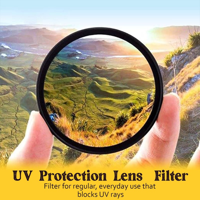 FLYING COLLECTION Camera Lens UV Rays Protection Filter 95 MM -Ultra Slim UV Filter Ring Aluminum Frame,HD/Waterproof Resistant, DSLR Camera Lens, Dust Scratches (95 MM) - Image 5