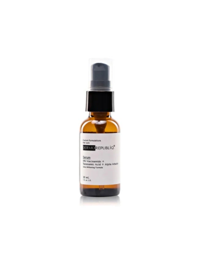 DERMA REPUBLIQ سيروم ديرموريبليك 10% نياسيناميد + 3% حمض ترانيكساميك + 2% ألفا أربوتين الأبيض الفائق - 30 مل - Image 3