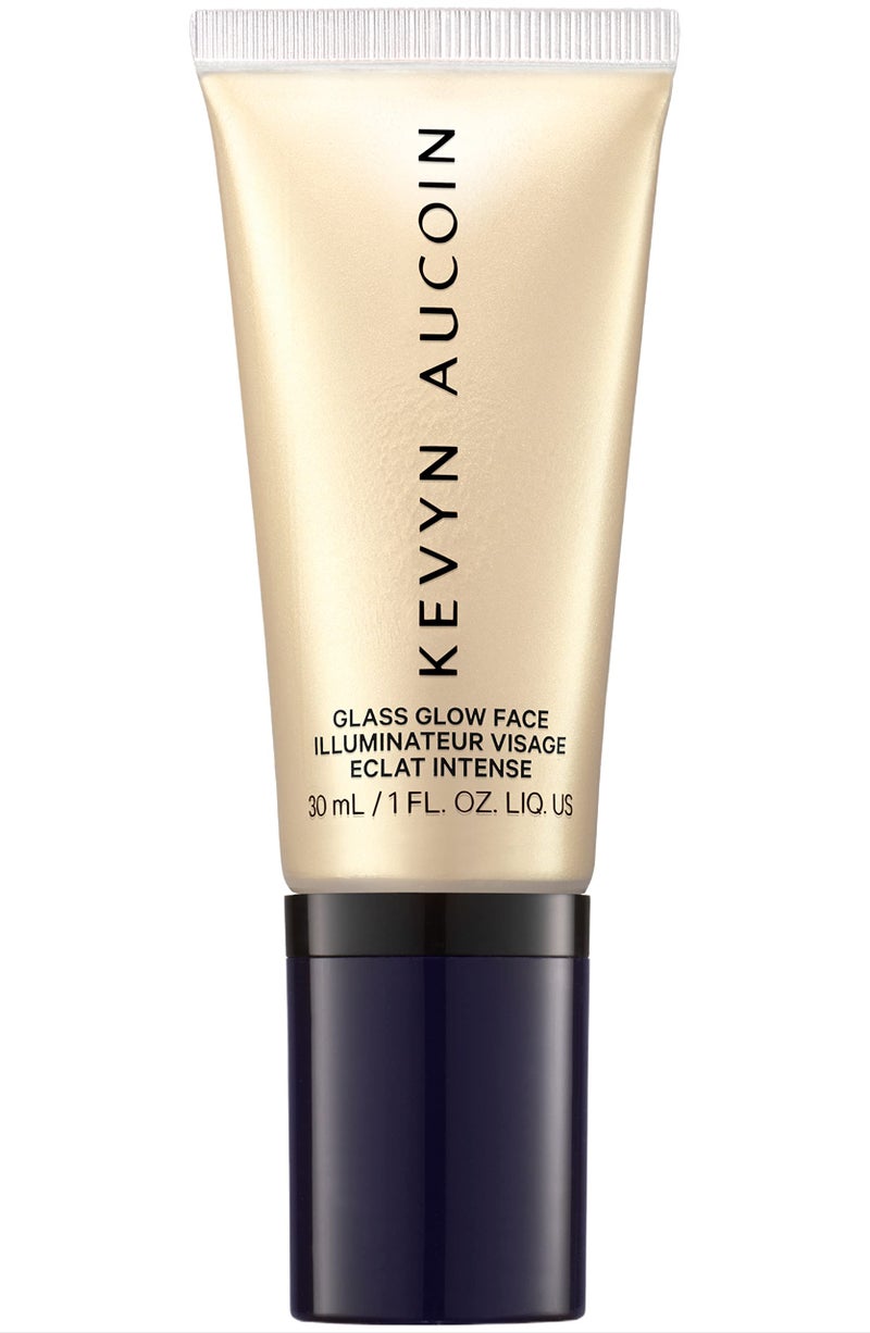 Kevyn Aucoin Glass Glow Face, Solar Quartz: Multi-purpose universal dewy highlighter for face and body. Creates glowing youthful-looking hydrated skin with a glassy complexion. Makeup artist go to. - Image 1