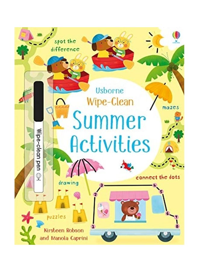 Wipe-Clean Summer Activities