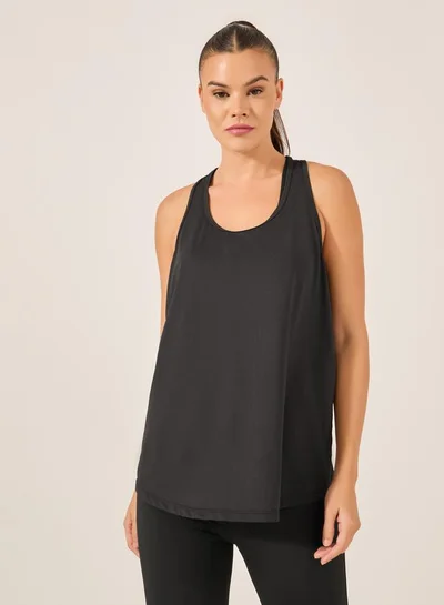 Styli Active Textured Racerback Tank Top