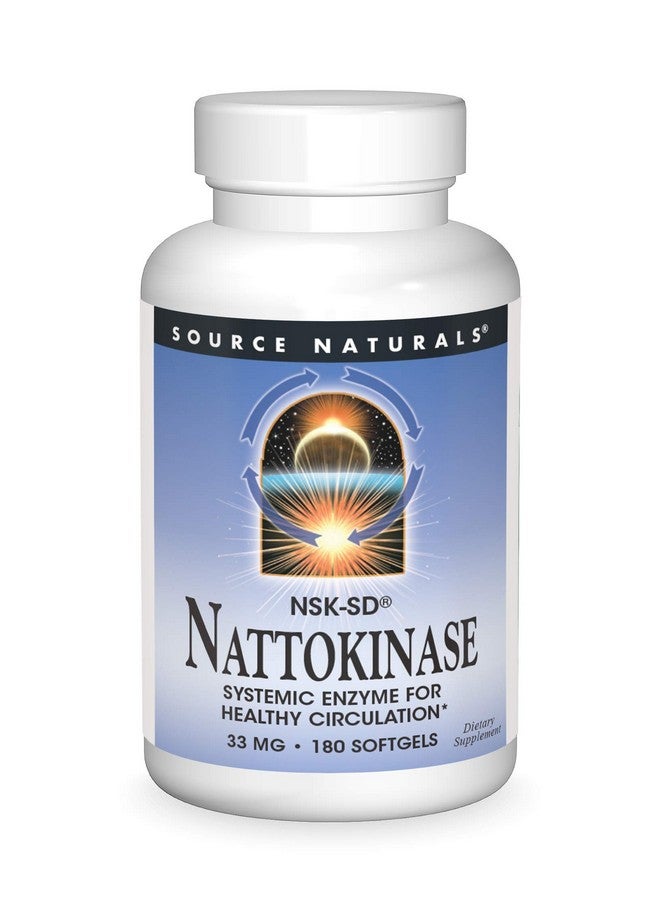Source Naturals Source Naturals Nattokinase, 36mg, 180 Softgels  - Image 1