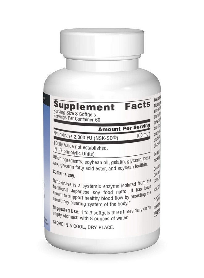 Source Naturals Source Naturals Nattokinase, 36mg, 180 Softgels  - Image 3