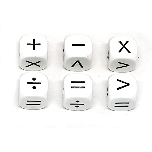 Koplow Games Operators Dice Learning Aid Classroom Accessories Multicolor, Standard (15mm - 17mm) - Image 1