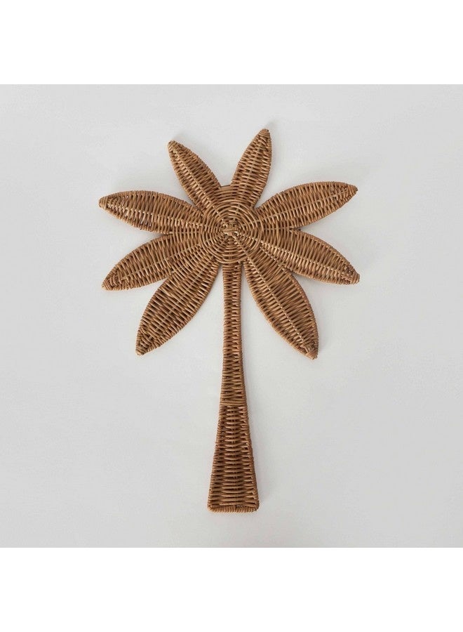 هوم بوكس ديكور حائط بلموت بالم من الخيزران 34 × 51 سم - Image 2