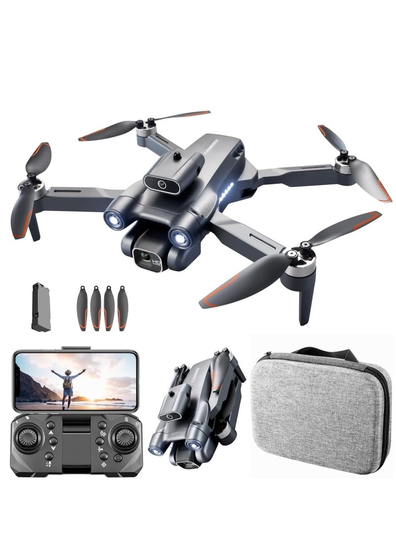 TIGER P12 Pro 4K Drone with WiFi FPV & Smart Flight Controls – Ultra HD Dual Camera, 120° Wide-Angle Lens, Foldable & Lightweight, One-Key Return, Altitude Hold, 360° Stunt Flips, Headless Mode - Image 2