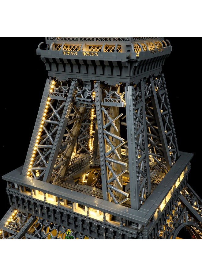 BRIKSMAX Led Lighting Kit for LEGO-10307 Eiffel Tower - Compatible with Lego Architecture Building Blocks Model- Not Include Lego Set - Image 5