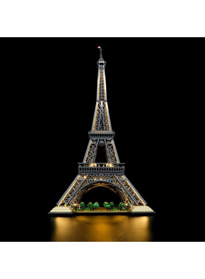 BRIKSMAX Led Lighting Kit for LEGO-10307 Eiffel Tower - Compatible with Lego Architecture Building Blocks Model- Not Include Lego Set - Image 3