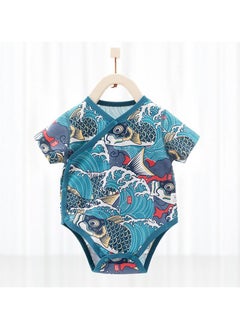 Baby Summer Short Sleeve Cute Comfortable Jumpsuit