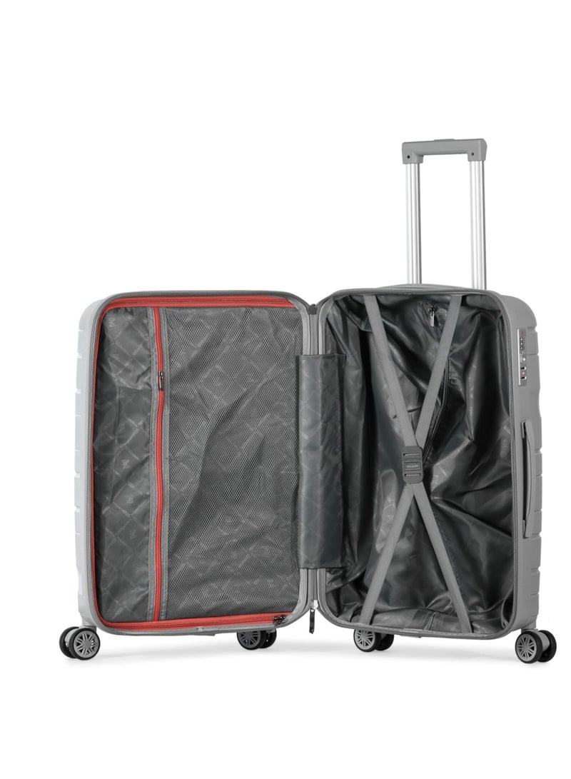 Unbreakable 5 Piece Complete Luggage Set, Gray that withstands storage, bumps and bumps in airports Withstands shocks and is unbreakable - Image 4
