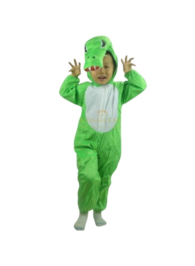 Toy Box Crocodile Costume, Unisex Fancy Dress Party Outfit Cosplay for Kids – Fierce and Fun Outfit - Image 2