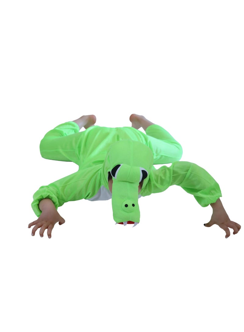 Toy Box Crocodile Costume, Unisex Fancy Dress Party Outfit Cosplay for Kids – Fierce and Fun Outfit - Image 5