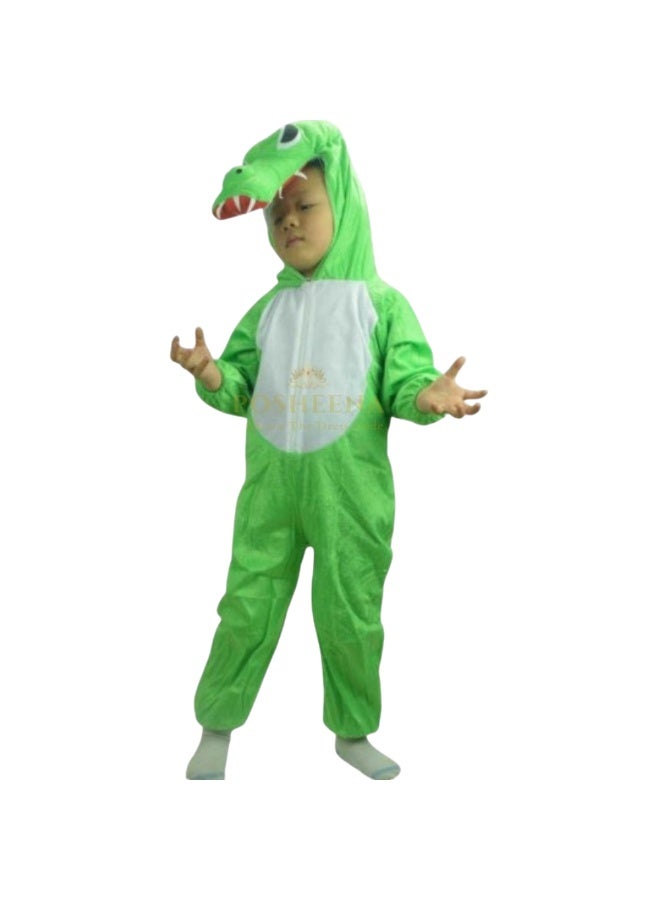 Toy Box Crocodile Costume, Unisex Fancy Dress Party Outfit Cosplay for Kids – Fierce and Fun Outfit - Image 1