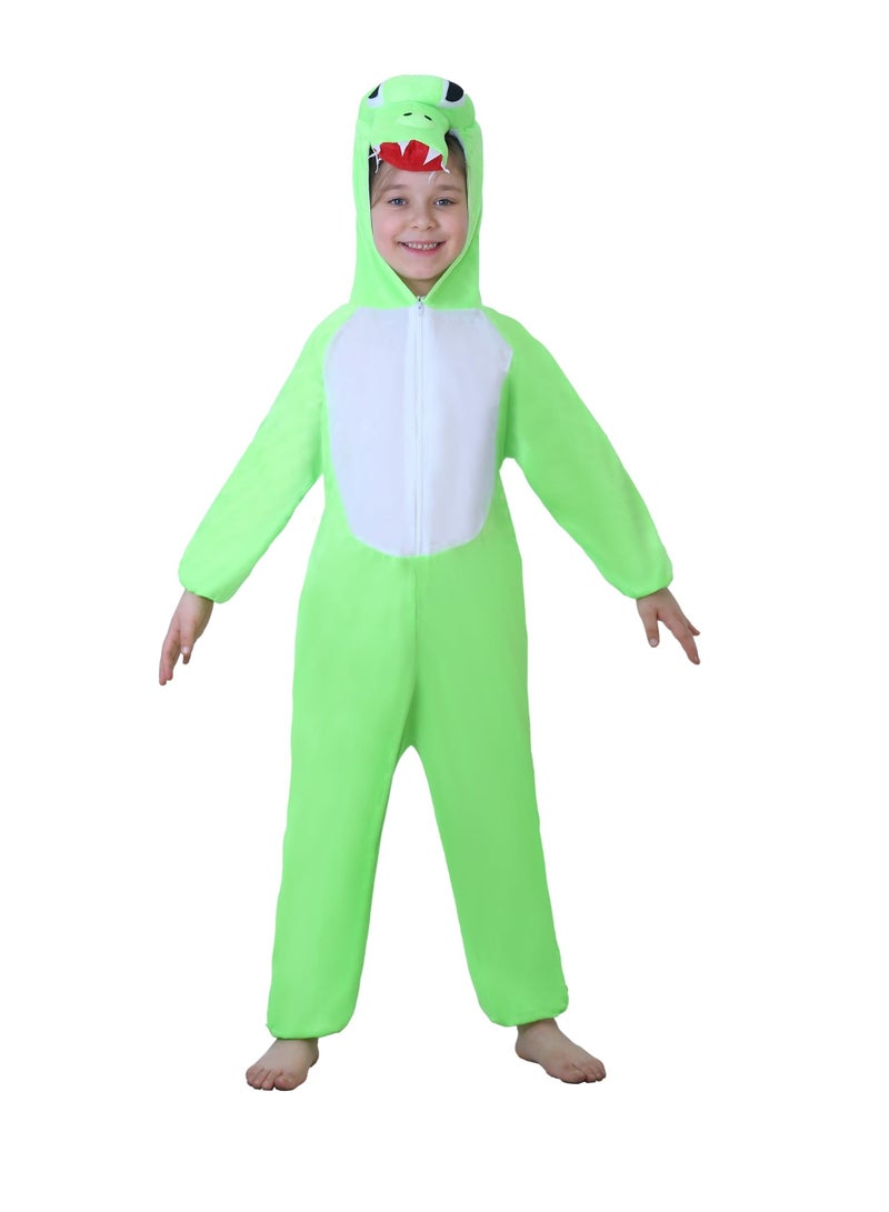 Toy Box Crocodile Costume, Unisex Fancy Dress Party Outfit Cosplay for Kids – Fierce and Fun Outfit - Image 4