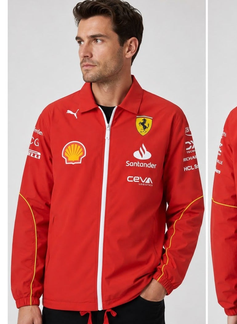 Scuderia Ferrari Team Coach Jacket - Image 1