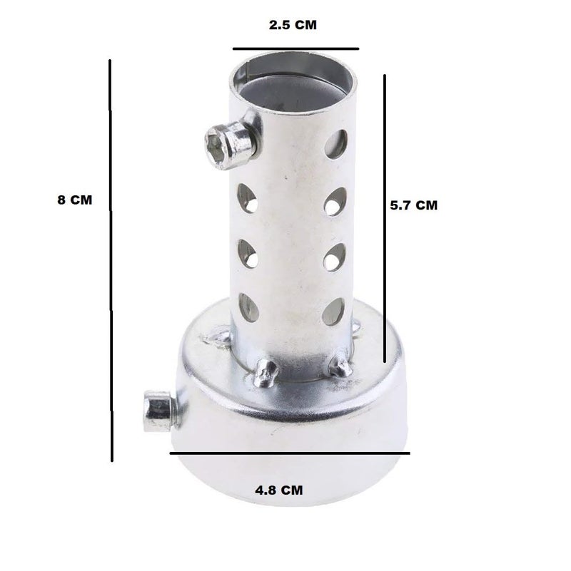 Aowbikes Universal Racing Big Exhaust DB Killer Silencer Muffler - Image 3