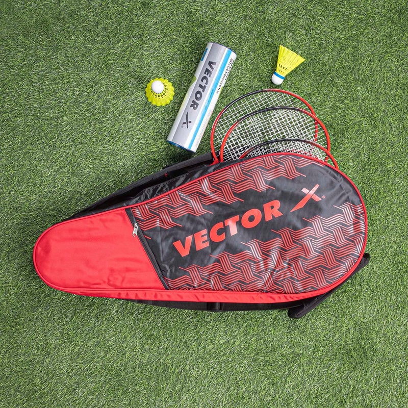 Vector X Aero Unisex Lightweight Stylish Badminton Squash Shuttle Equipment Kit Cover Bag - Image 4