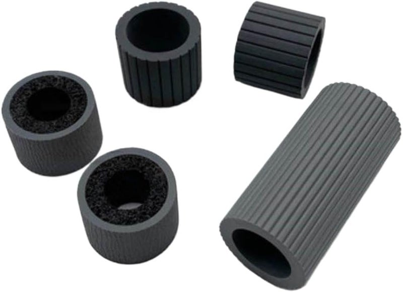 Feed Separation Roller Tire Kit B12B813501 for Workforce DS-50000, DS-60000, DS-70000 Document Scanners(1set)