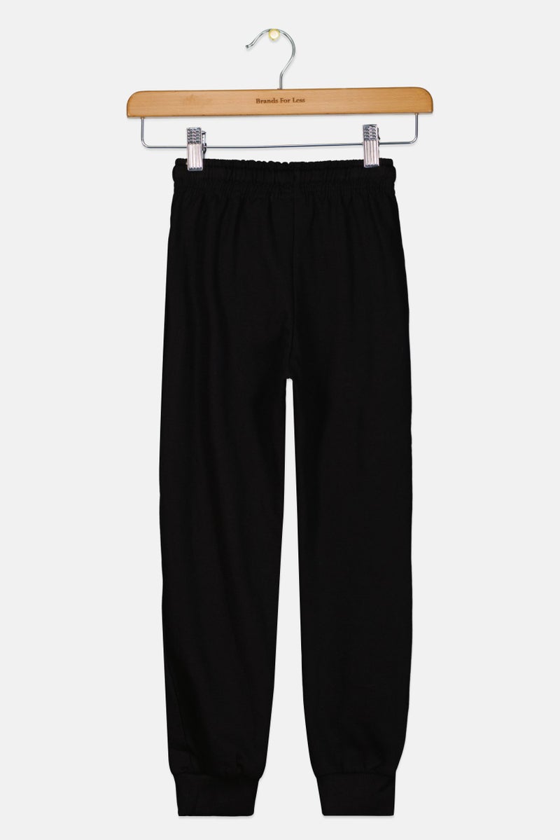 MARVEL Marvel x DisneyToddlers Boy Graphic Print Jogger Pants, Black  - Image 2