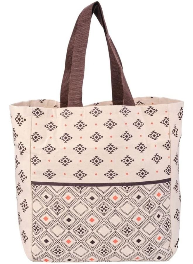 Earthsafe Earthsafe Multipurpose Reusable Jola Bags Off White Brown 