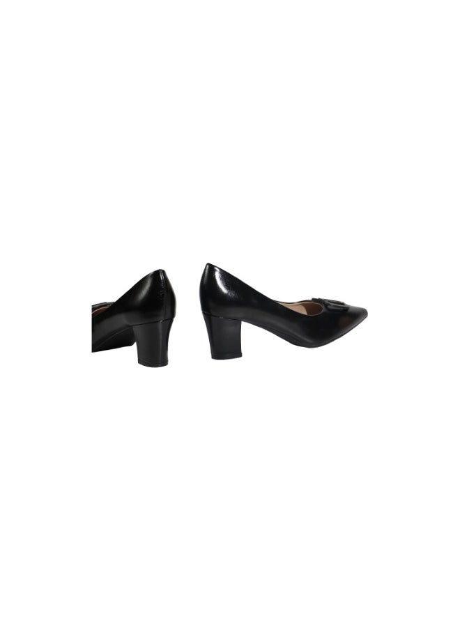 SD.Felano SD Felano Slip-On Low Block Heel Shoes for Women | Stylish and Comfortable Pumps for Girls | Cushioned Footbed | Durable Office & Casual Heels | All-Day Wear  - Image 5