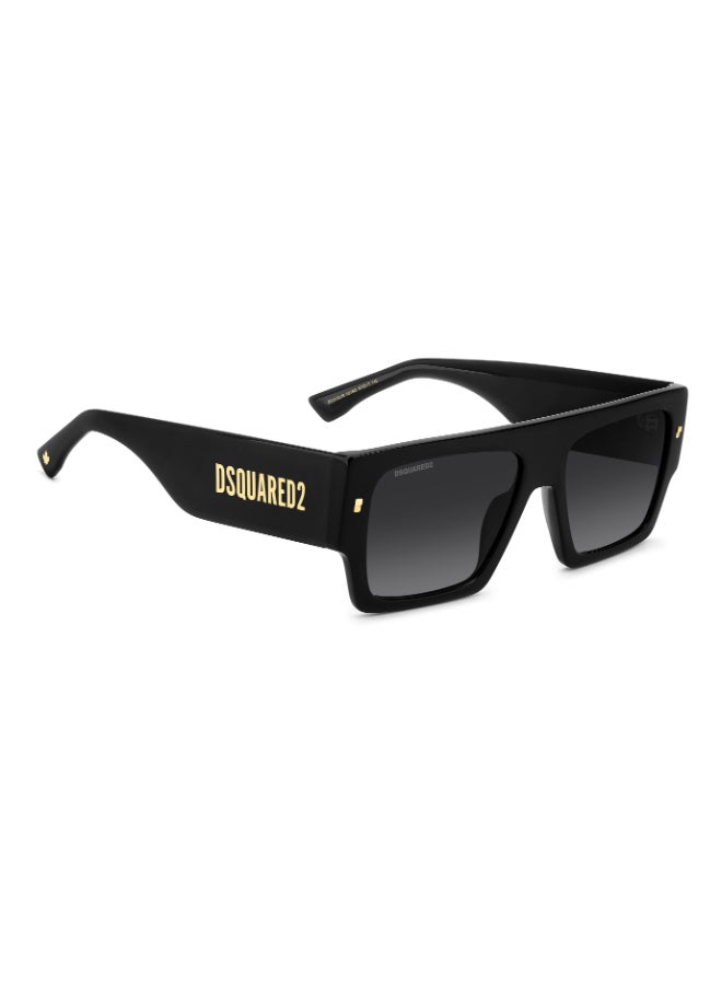 DSQUARED2 D2 0165/S Sunglasses Black Rectangular - Image 2