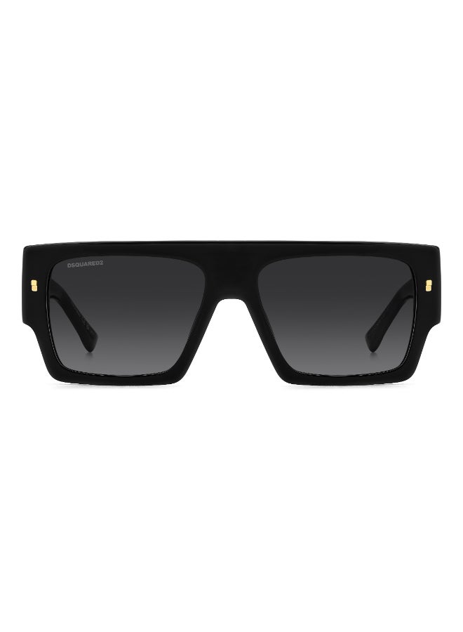 DSQUARED2 D2 0165/S Sunglasses Black Rectangular - Image 3
