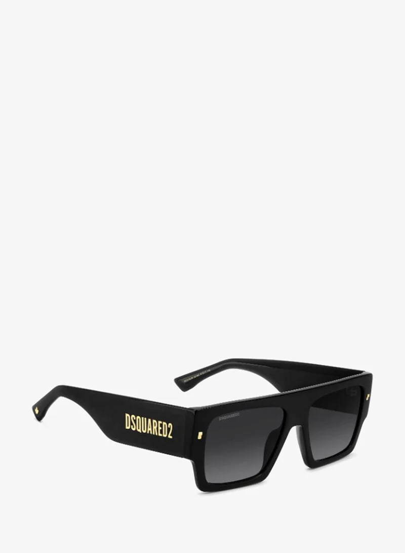 ديسكويرد2 DSQUARED2 D2 0165/S Sunglasses Black Rectangular