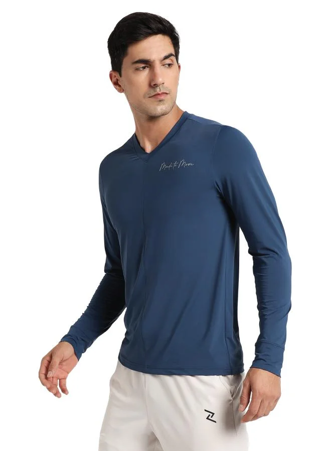 ZAECY Men's V-Neck Yoga Top