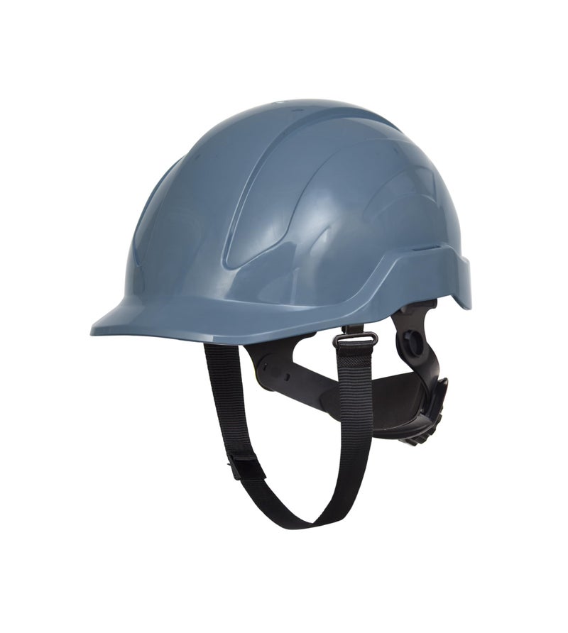 KARAM PN574 ABS Safety Helmet for Men Industrial & Outdoor Activities |Rachet Type Adjustment with Unique Sweat Absorbent Headband |Hard Hat| ANSI Certified| White - Image 1