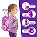 HYES Toddler Golf Set 24 Years Kids Golf Club with 8 Balls 4 Plastic Clubs Putting Mat Scoreboard Storage Bag Indoor Outdoor Game with Golf Cart Sport Toy Gift for Baby Boys Girls Age 35 Pink - Image 4