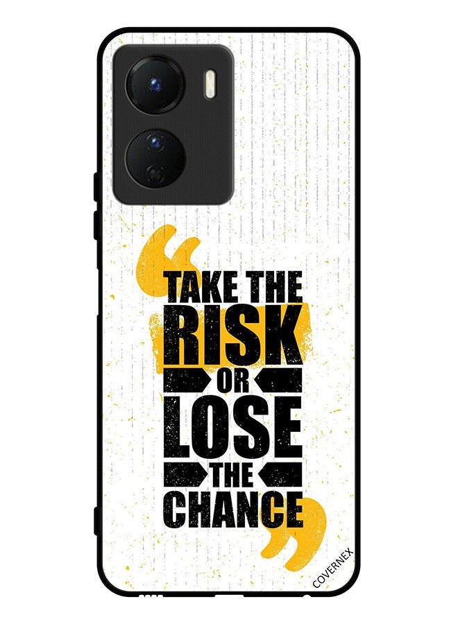 Covernex Protective Case Cover For Vivo Y16 Take The Risk - Image 1