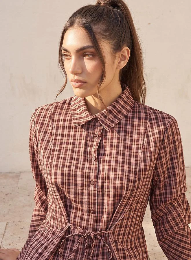 Lee Cooper RED Lee Cooper Shirt with Tie-Ups for Women | Best Price UAE