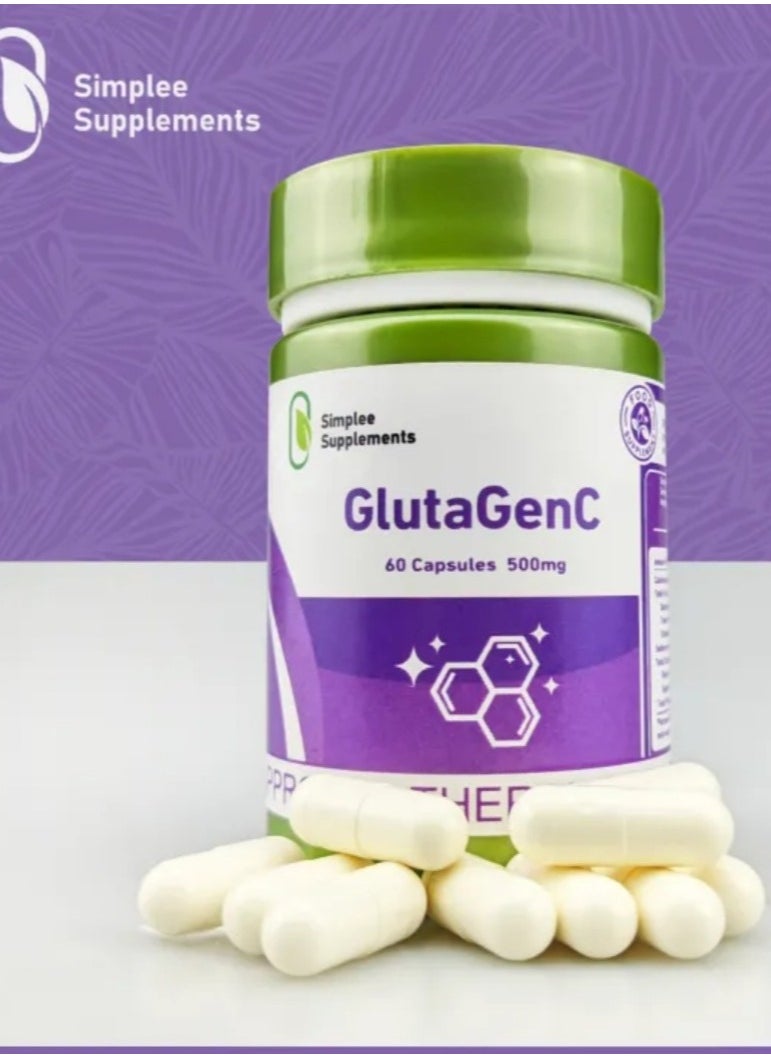 Simplee Supplements - Gluta Gen C 60 Capsules - Image 1