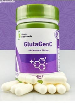 Simplee Supplements Gluta Gen C 60 Capsules  - Image 1