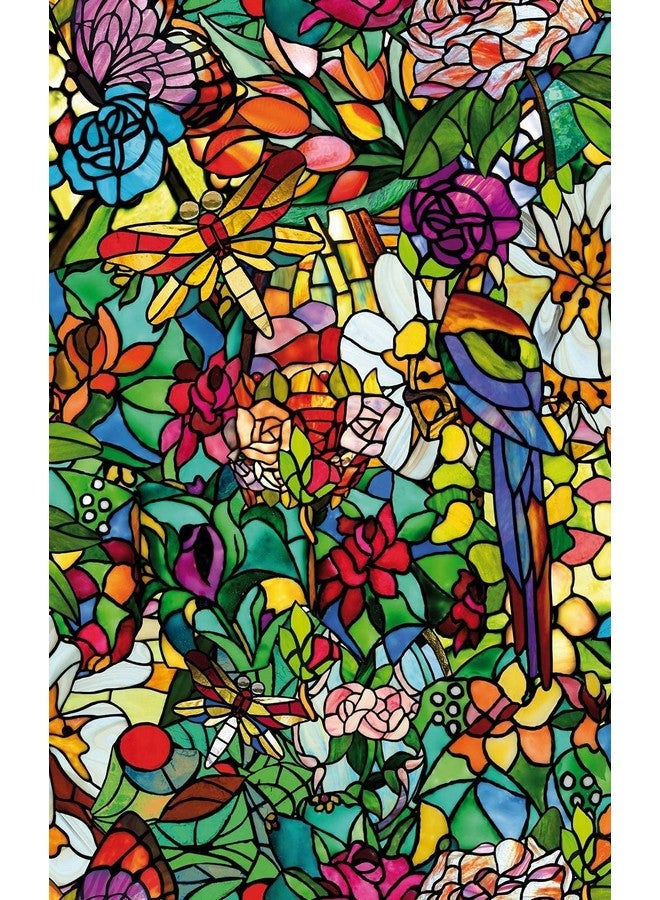 d-c-fix d-c-fix 346-0647 Self-Adhesive Privacy Glass Window Film, Spring Chapel/Tulia, 17" x 78" Roll  - Image 5