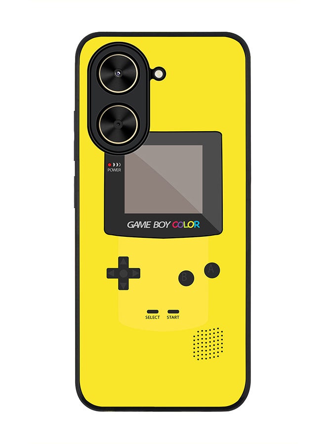 Stylizedd For Xiaomi Poco C71 / Redmi A5 4G Case,Slim fit Camera Protection, Shockproof Thin Phone cover  - Gameboy Color - Yellow