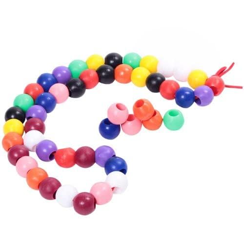 Skillofun Vibrant Beads Collection, Develops Fine Motor Skills, Enhances Hand-Eye Coordination, Color Recognition, Counting Ability, Perfect Educational Toy for Kids 2+, Non-Toxic, Long-Lasting Fun - Image 2