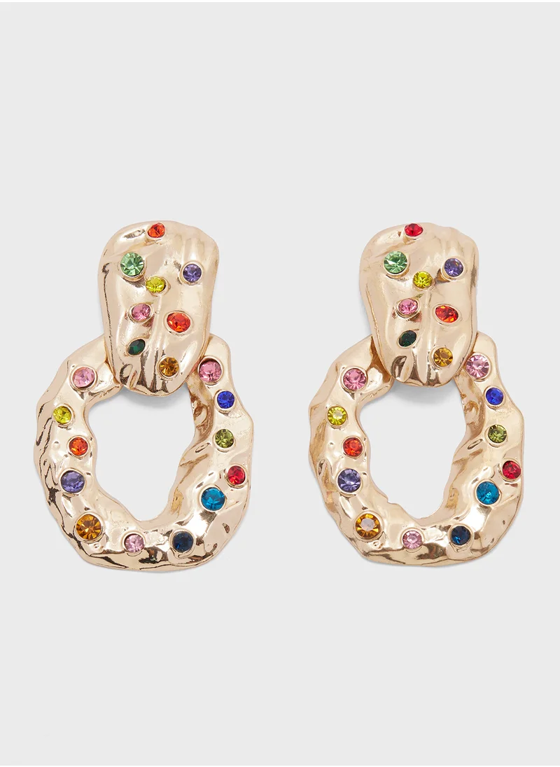 Ella Limited Edition Stone Detail Stud Earrings