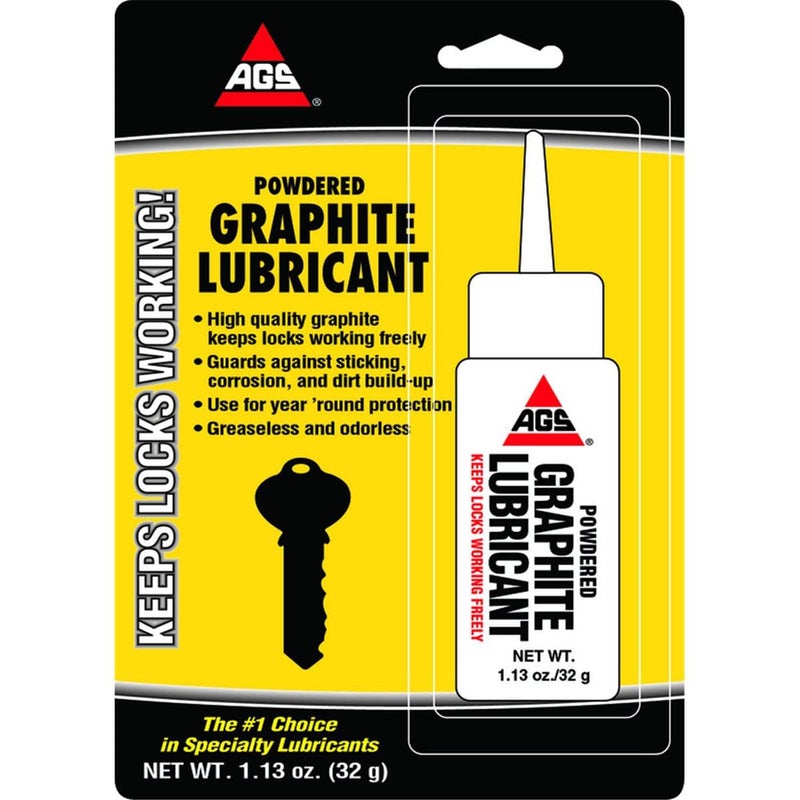 Ags Mr Zip Graphite Powdered Lubricant 1.13 Oz. Bottle