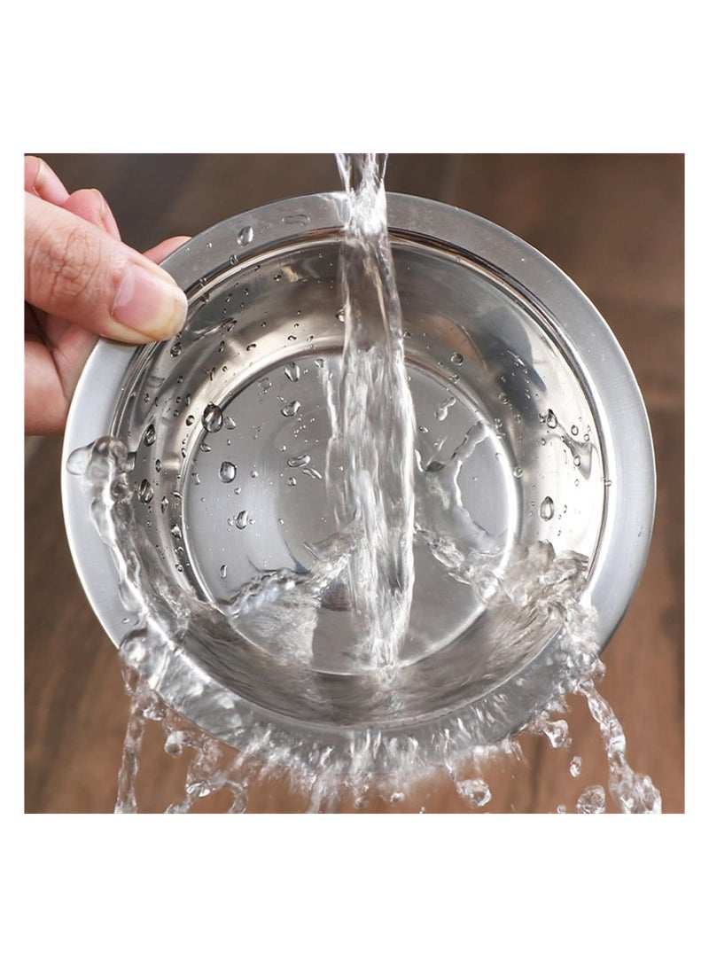 Generic Elevated Double Pet Bowl – Stainless Steel Food & Water Feeder for Cats and Puppies - Image 5