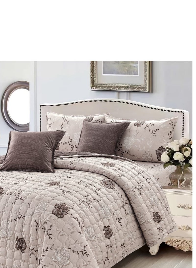 مينج لي طقم لحاف نفر مفرش مكون من 4 قطع بوليستر لحاف مقاس170 في 220سم - Image 2